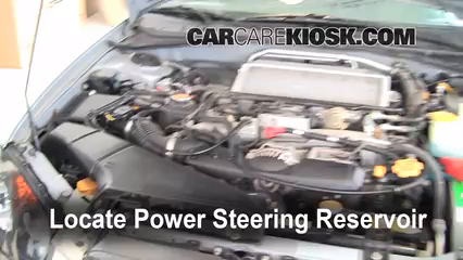 Follow These Steps to Add Power Steering Fluid to a Subaru Impreza